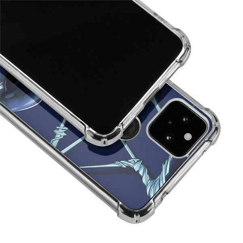 Marvel Spiderman Crawling Spiderman Google Pixel 5 Clear Case